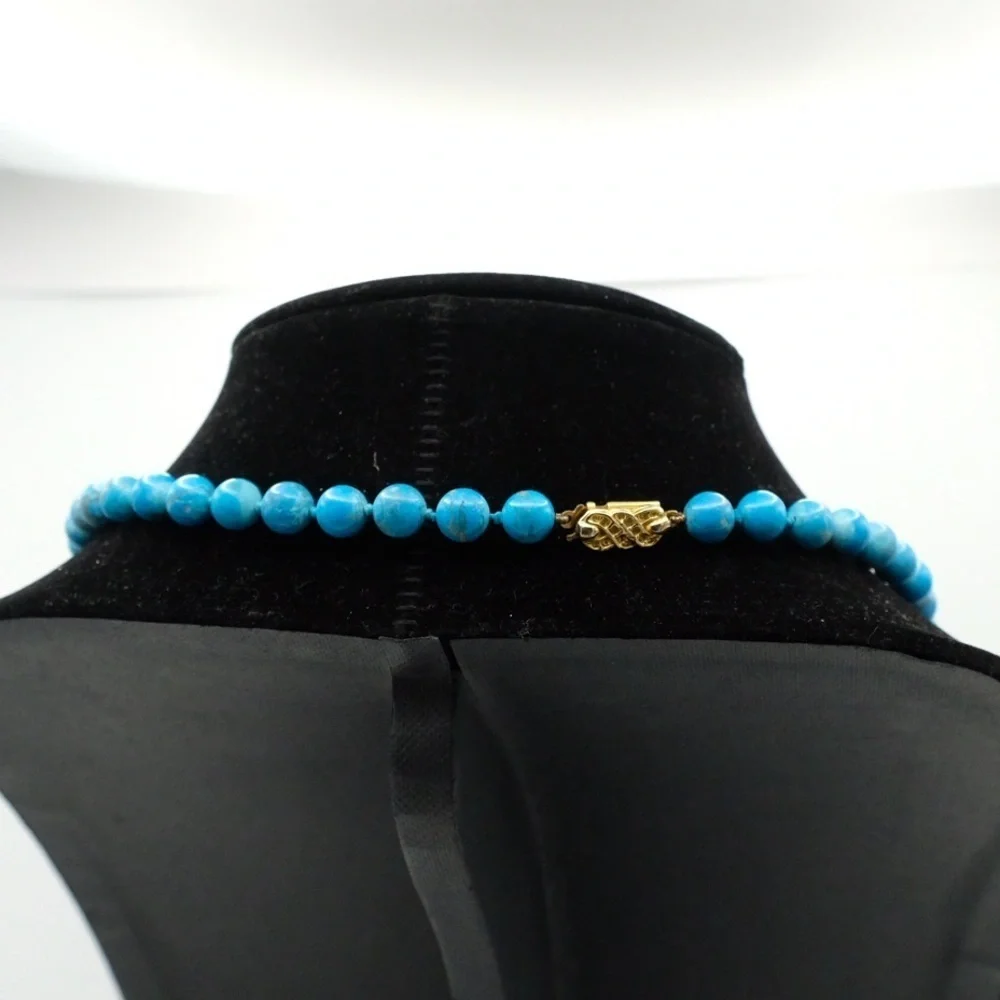Cinderella inspired Vintage Howlite statement necklace Super Delicate